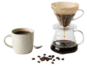 コーヒーとドリッパー